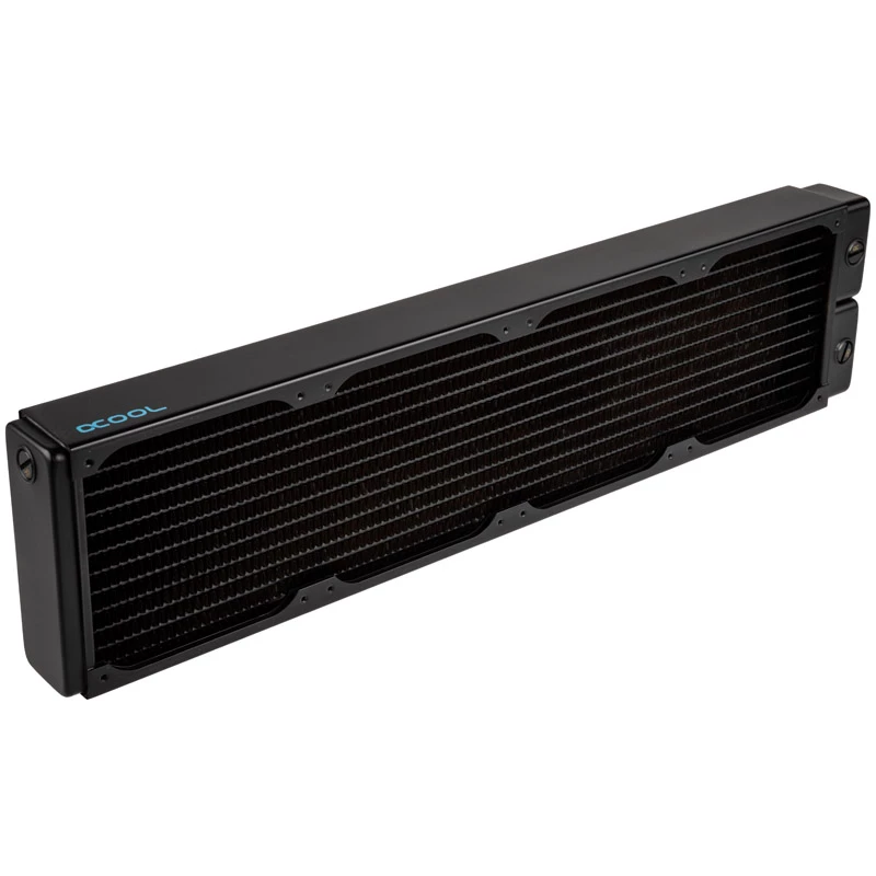 Alphacool NexXxoS V.2 XT45 Full Copper -jäähdytin - 480 mm, musta