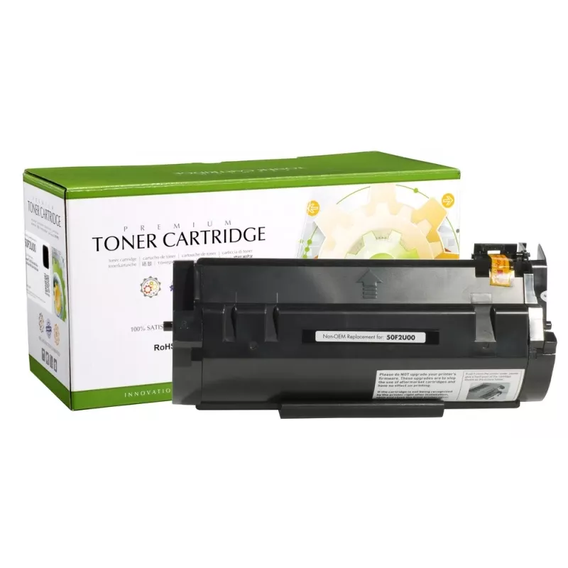 Yhteensopiva Static-Control Lexmark 502U musta, 20 000 s. (50F2U00)