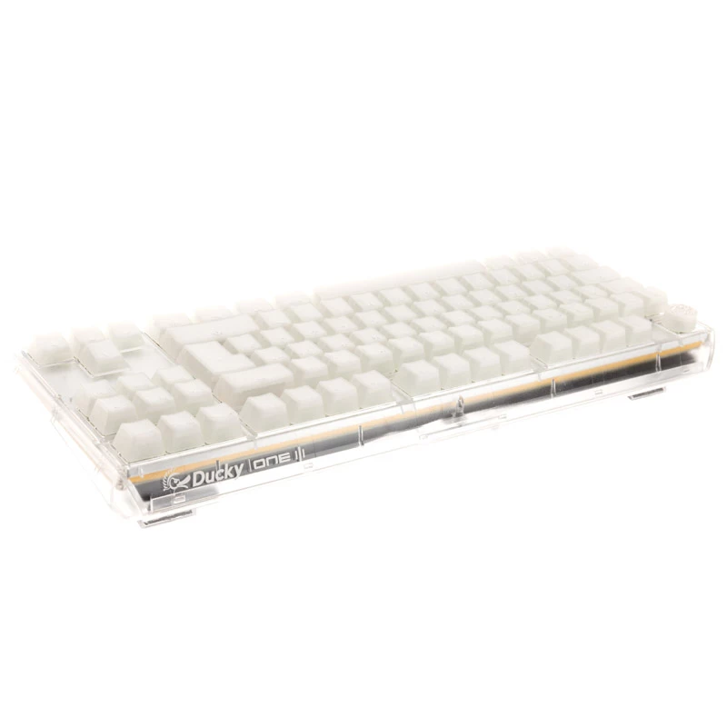 Ducky One 3 TKL -näppäimistö Gaming USB QWERTZ Deutsch valkoinen