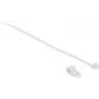 Ruuvikiinnitteinen nippuside DeLOCK 18863 nailon valkoinen 20 mm 10 kpl