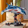LEGO Marvel Super Heroes 76325 Avengers: Age of Ultron Quinjet rakennussarja, 1131 osaa, 5 minihahmoa, 12+