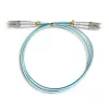 Qoltec - patch-kaapeli - LC/UPC Multimode (M) - LC/UPC Multimode (M) - 1 m - kuitu - duplex - 50/125 mikrometriä - OM3 - halogeeniton