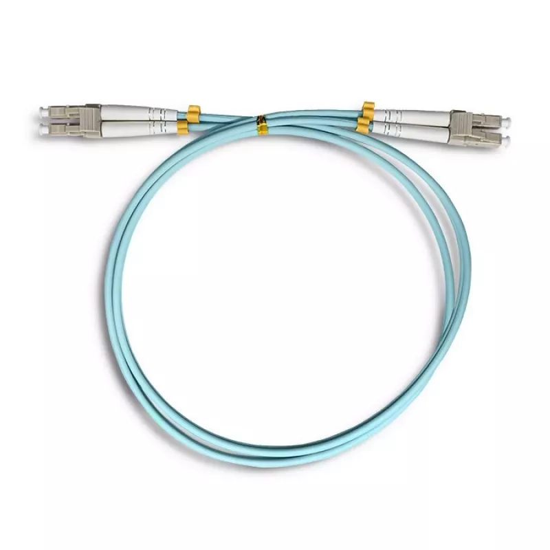 Qoltec - patch-kaapeli - LC/UPC Multimode (M) - LC/UPC Multimode (M) - 1 m - kuitu - duplex - 50/125 mikrometriä - OM3 - halogeeniton