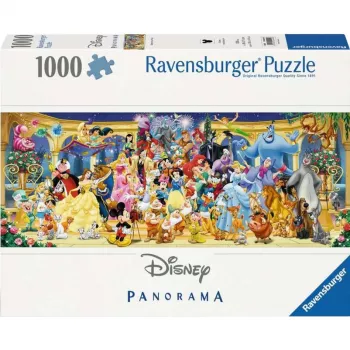 Palapeli Panorama - Disney-ryhmäkuva (1000 palaa)