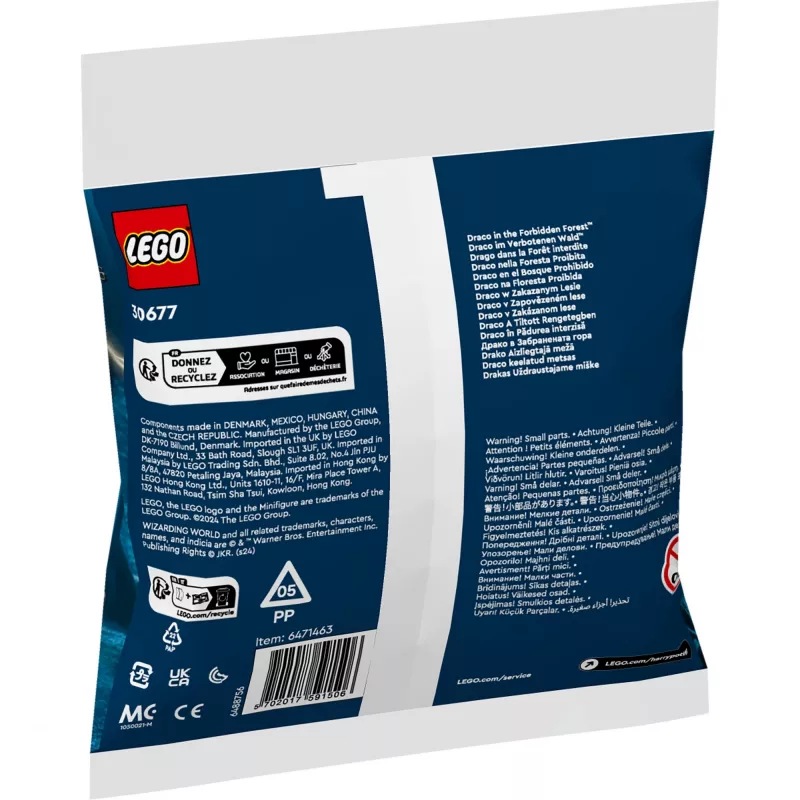 Rakennuslelu LEGO Harry Potter setti malli 30677 – Draco Kielletyssä metsässä minifiguurikohtaus