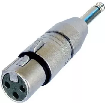 Neutrik - audioadapteri - XLR3 naaras - monoliitin uros
