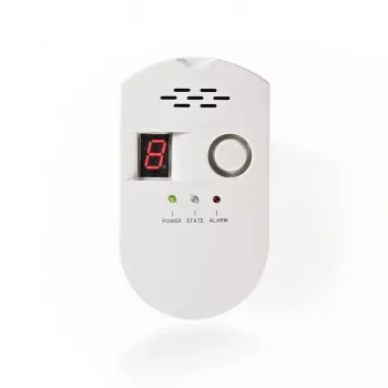 Nedis DTCTG10CWT kaasuilmaisin LPG, maakaasu