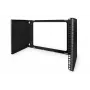 Digitus DN-19 PB-4U-SW - seinäkaappi - musta, RAL 9005 - 8U - 48,3 cm (19