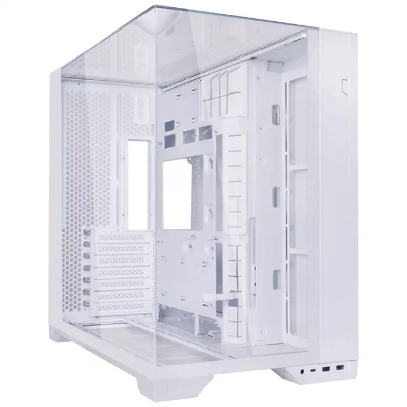 PC-kotelo Lian Li 011 Vision Compact Tower valkoinen