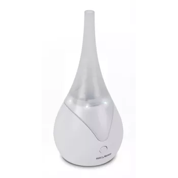 Aromadiffuusori Stylies Luna valkoinen — ultraäänidiffuusori, Ø 10 cm, K 215 mm, 6 W, 220 g