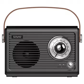 Kannettava radio Savio RS-01 analoginen musta