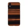 man and wood -älypuhelinkotelo iPhone XR:lle — eebenpuunmusta, suojaava kova kotelo