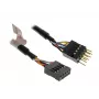 Sisäinen USB-kaapeli Akasa EXUSBI-40 0,4 m USB 2.0 uros