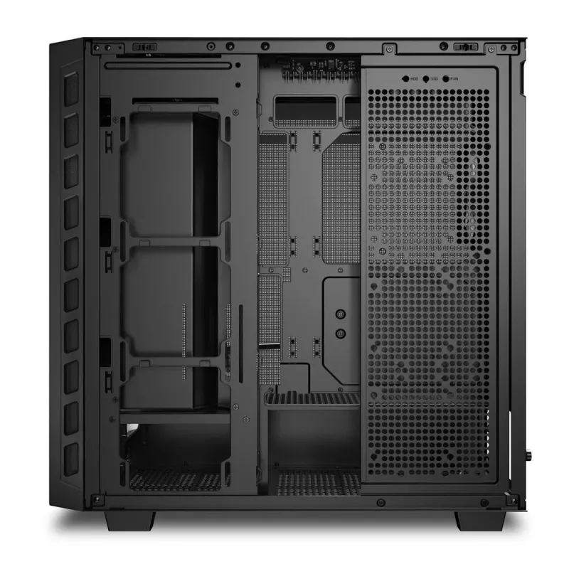 Sharkoon REBEL C80M RGB Midi Tower musta