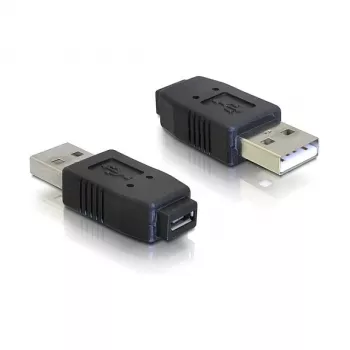 Sovitin USB micro-A+B naaras USB 2.0 A uros DeLOCK 65029