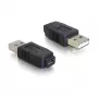 Sovitin USB micro-A+B naaras USB 2.0 A uros DeLOCK 65029