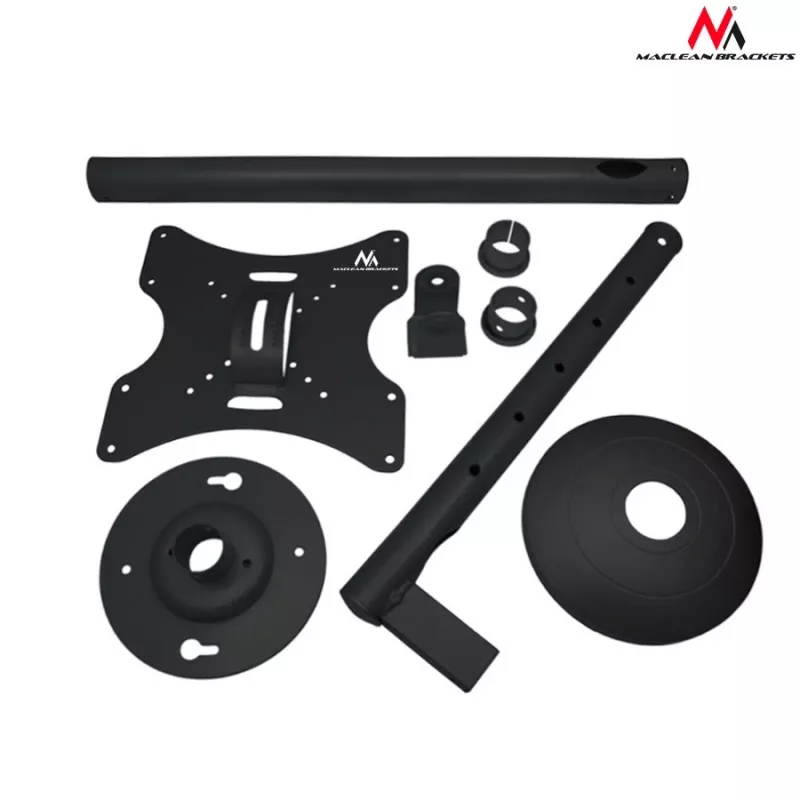Maclean MC-504A B TV-kattokiinnike 23-42 50 - 85 cm 30 kg musta
