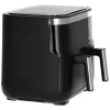 Severin FR 2453 Double -kiertoilmakypsennin 3,25 L 2850 W musta hopea