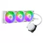 Nestemäisen jäähdytyksen sarja Cooler Master MasterLiquid 360L Core ARGB valkoinen 12 cm tuuletin