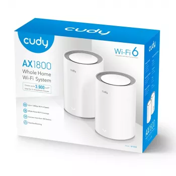 Mesh-järjestelmä Cudy AX1800 kaksitaajuus 2,4 GHz 5 GHz Wi-Fi 6