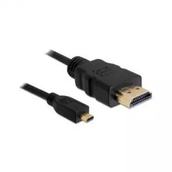 HDMI-kaapeli DeLOCK 82661 1 m HDMI Type-A Type-D musta