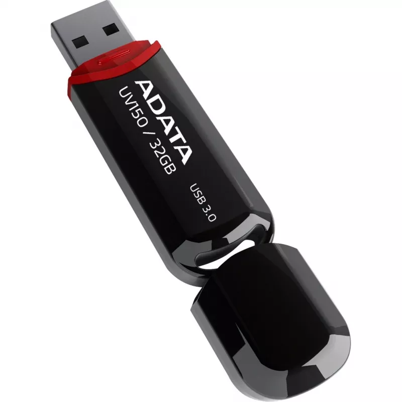 ADATA AUV150-32G-RBK USB-muistitikku 32 GB USB Type-A 3.2 Gen 1 (3.1 Gen 1) musta