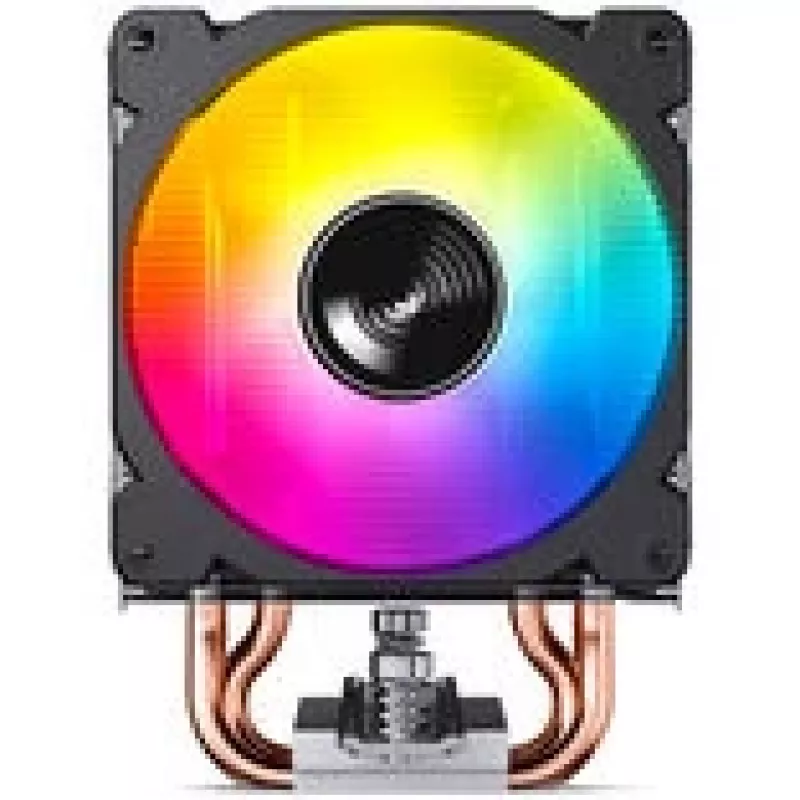 CPU-jäähdytin Jonsbo CR-1400E 92mm ARGB musta — 92 mm tuuletin, ARGB-valaistus