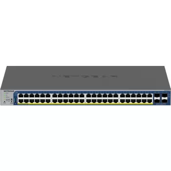 NETGEAR 52-porttinen PoE Gigabit/10G pinottava älykytkin (GS752TXP)