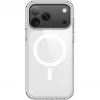 Nevox StyleShell SHOCKFlex - iPhone 17 Pro Max MagSafe-yhteensopiva läpinäkyvä