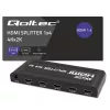 Qoltec 51798 aktiivinen HDMI-jakaja 4 x HDMI 4K x 2K | 3.4Gb/s