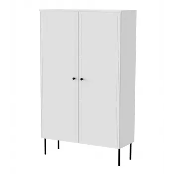 Vitriini cama meble PALAZZO BIS 1000×390×1660 mm valkoinen matta
