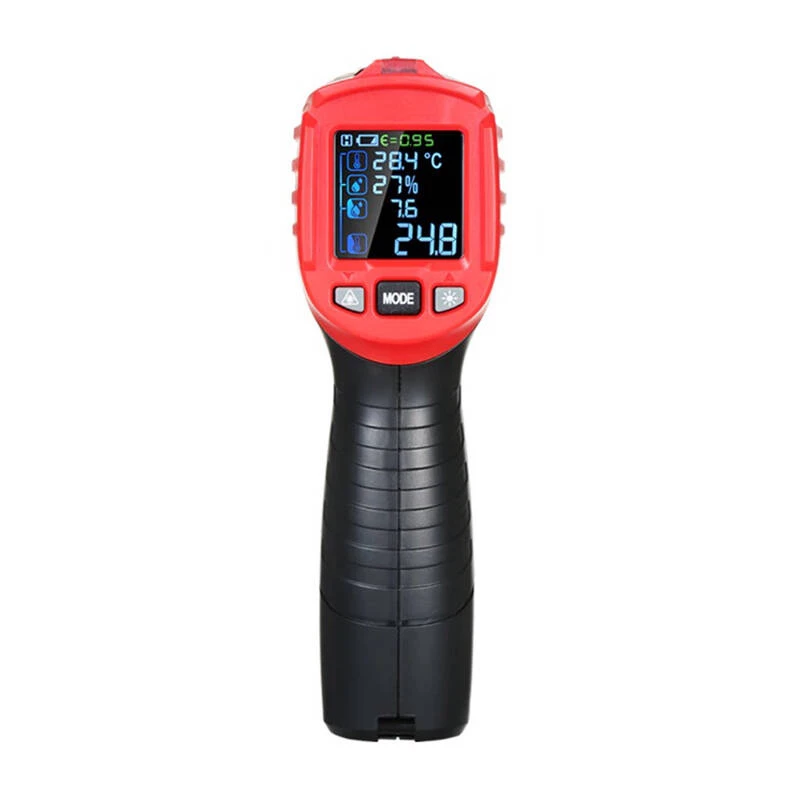 Digitaalinen laserpyrometri Habotest HT651D — kosketon infrapunalämpömittari