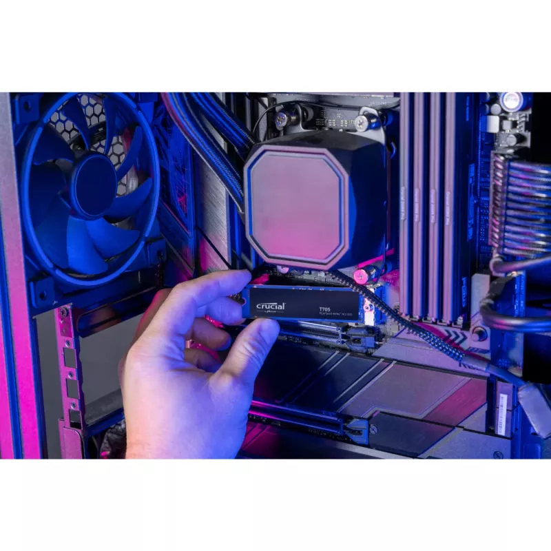 SSD-asema Crucial 2TB M.2 PCI Express 5.0 NVMe CT2000T705SSD3