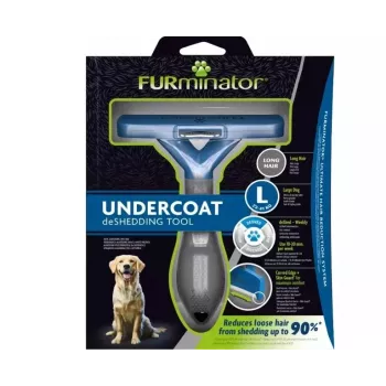 FURminator - turkinpoistaja pitkäkarvaisille koirille - L