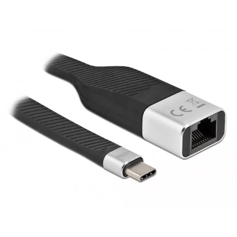 FPC-lattakaapeli DeLOCK 86936 USB Type-C Gigabit LAN 15 cm