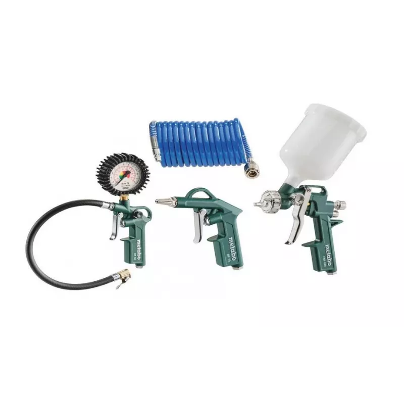 Metabo LPZ 4 Set paineilmatyökalusarja, 4 kpl