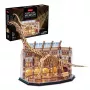 3D LED-palapeli Dante CubicFun NatMus Brachiosaurus 05447 – opetuksellinen kokoamismalli LED-valolla