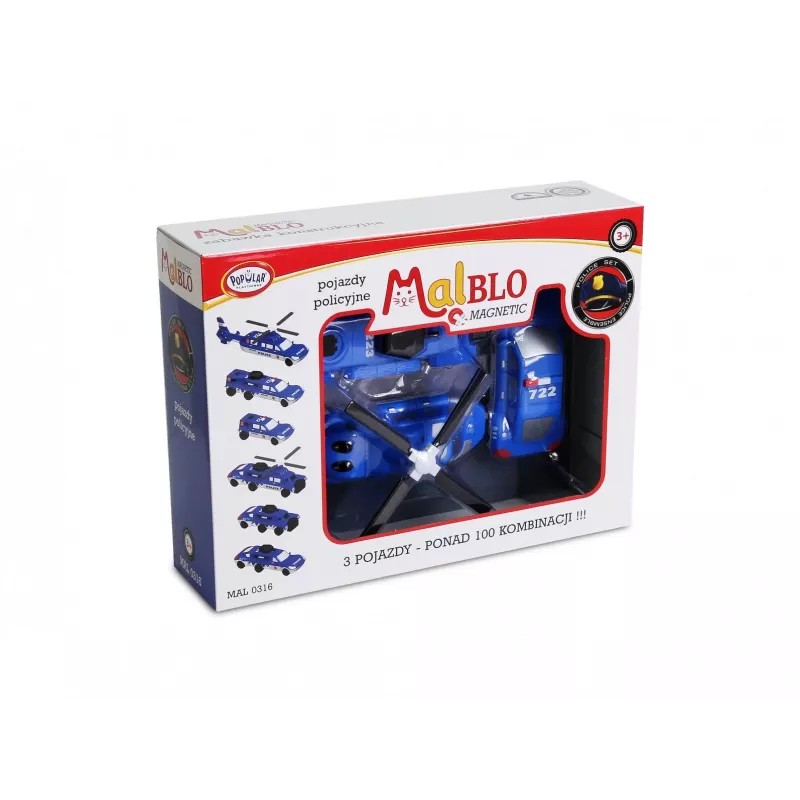 Ajoneuvosarja Popular Playthings Mix or Match Vehicles Police