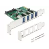 Liitäntäkortti DeLOCK 89360 sisäinen USB 3.2 Gen 1