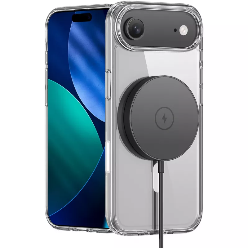 nevox StyleShell SHOCKFlex MagSafe iPhone 17 Air läpinäkyvä (2531)