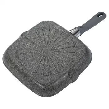 Grillipannu BALLARINI 75002-941-0 neliömäinen harmaa 28 cm