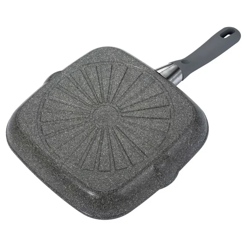 Grillipannu BALLARINI 75002-941-0 neliömäinen harmaa 28 cm