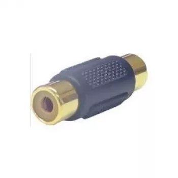Microconnect AUDAGG kaapelin sukupuolenmuunnin RCA musta