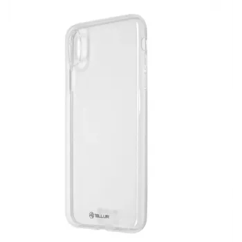 Tellur Silicone Cover -puhelinkotelo iPhone XS Max läpinäkyvä