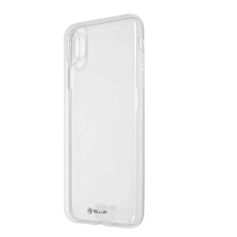 Tellur Silicone Cover -puhelinkotelo iPhone XS Max läpinäkyvä