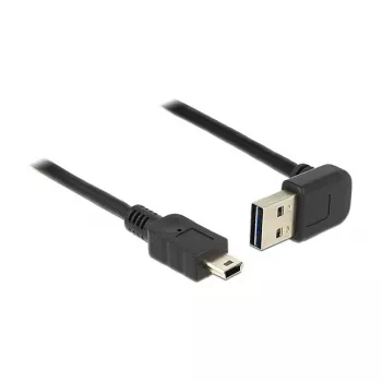 USB-kaapeli DeLOCK 2 m USB 2.0-A - Mini-USB B musta 83544
