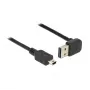 USB-kaapeli DeLOCK 2 m USB 2.0-A - Mini-USB B musta 83544