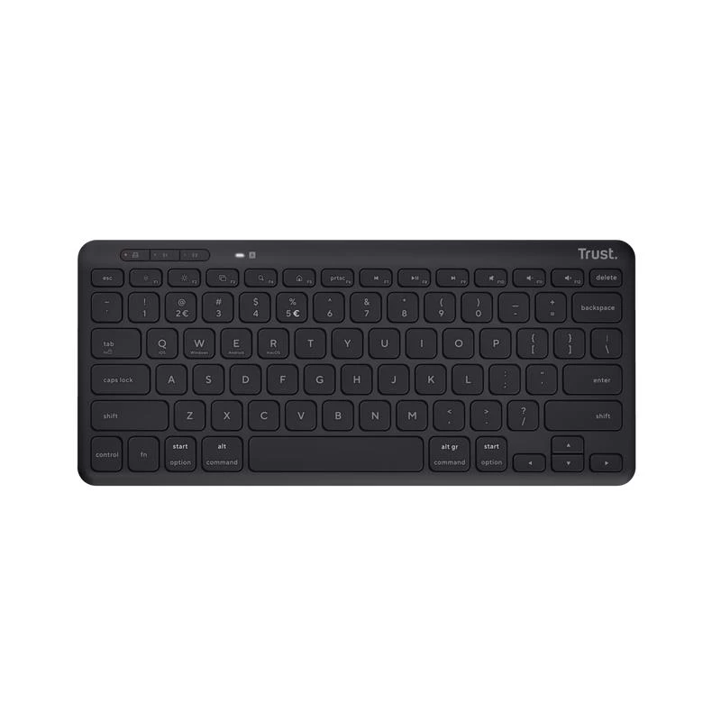 Trust Lyra näppäimistö universaali RF Wireless + Bluetooth QWERTY US English musta