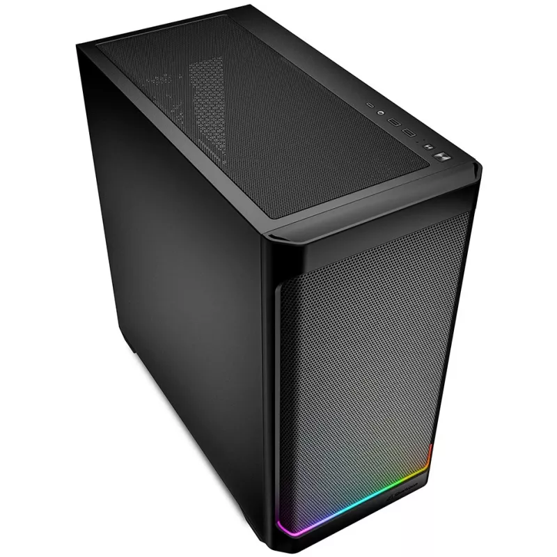 Sharkoon MK4 RGB Strip Micro Tower musta