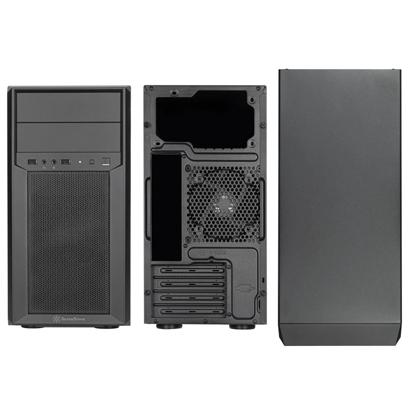 Silverstone SST-FA313-B Micro-ATX kotelo (SST-FA313-B)